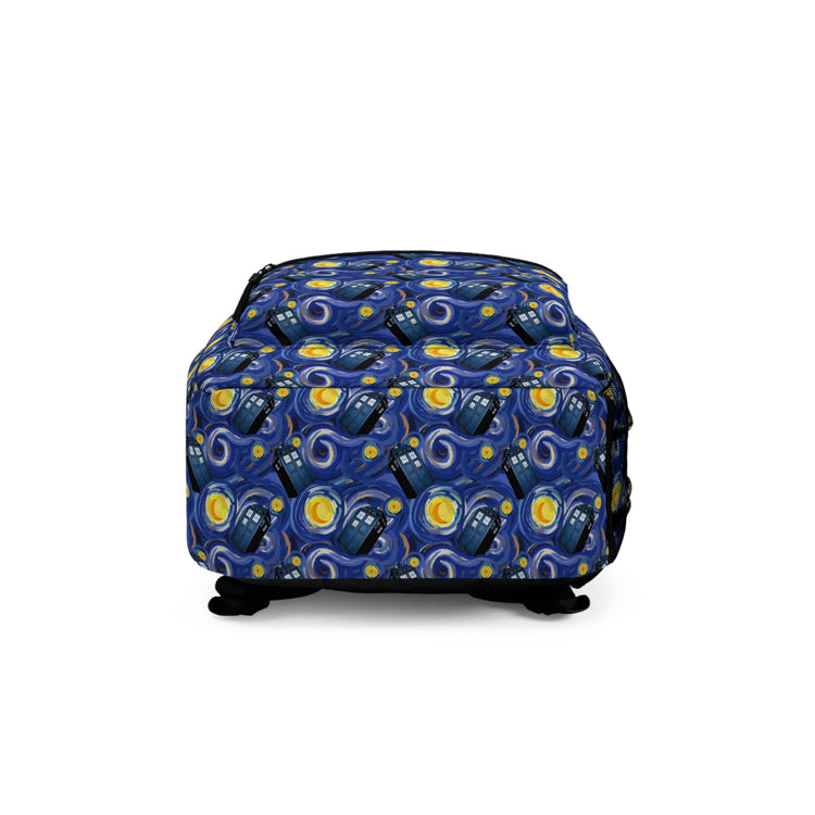 Tardis Night Backpack - Fandom-Made