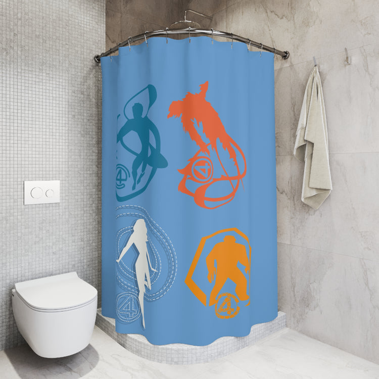 Fantastic Four Shower Curtain - Fandom-Made