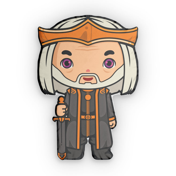 King Viserys-Shaped Pillow - Fandom-Made