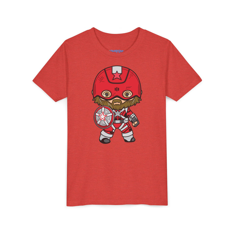 Red Guardian Youth Tee - Fandom-Made