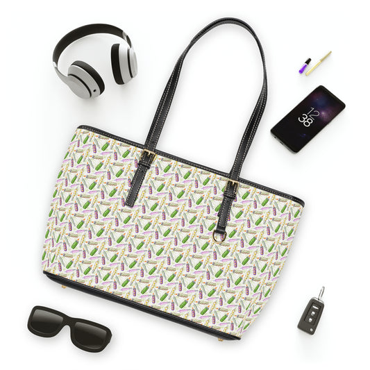Joints Leather Shoulder Bag - Fandom-Made