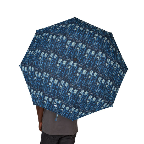 Tardis All-Over Print Umbrella - Fandom-Made