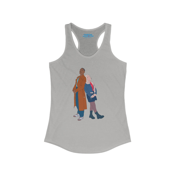 The Doctor & Ruby Sunday Racerback Tank - Fandom-Made