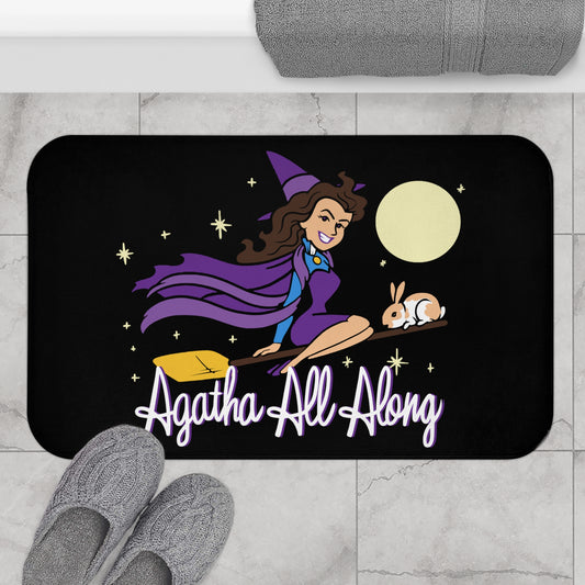 Agatha All Along Bath Mat - Fandom-Made
