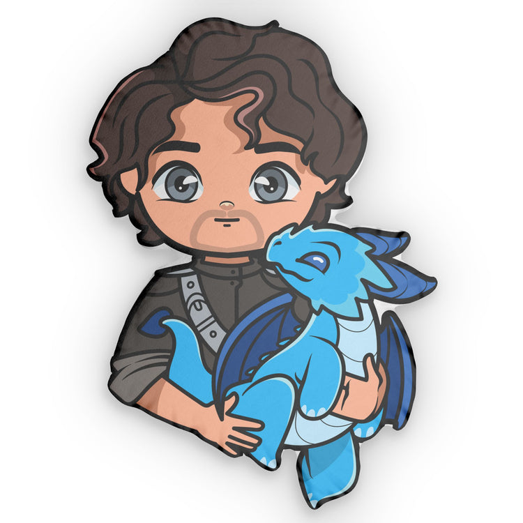 Xaden And Sgaeyl-Shaped Pillow - Fandom-Made