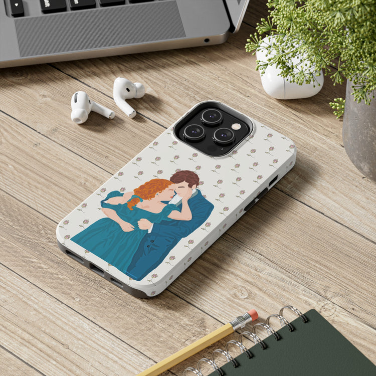 Penelope Featherington and Colin Bridgerton All-Over Print Phone Case - Fandom-Made