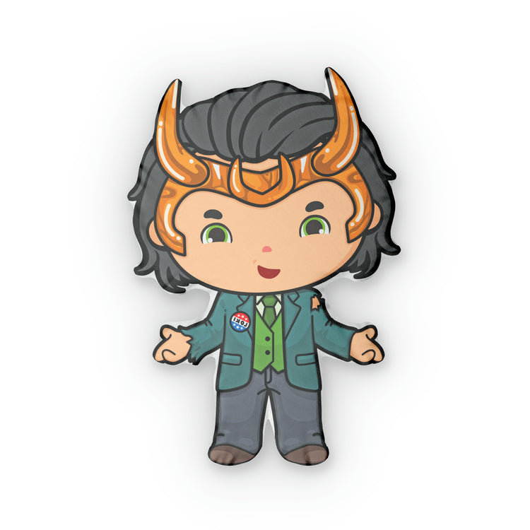 Loki For President Shaped Pillows - Fandom-Made