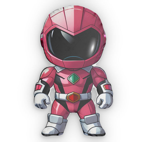 Pink Ranger-Shaped Pillow - Fandom-Made