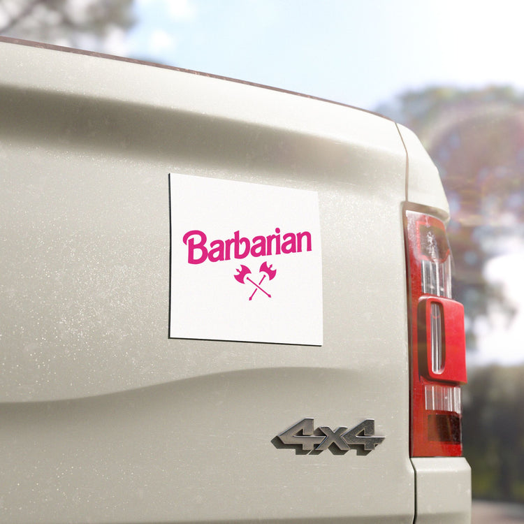 Barbarian Car Magnet - Fandom-Made