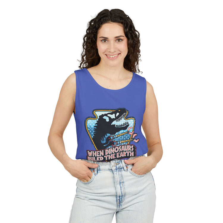 When Dinos Ruled Tank Top - Fandom-Made