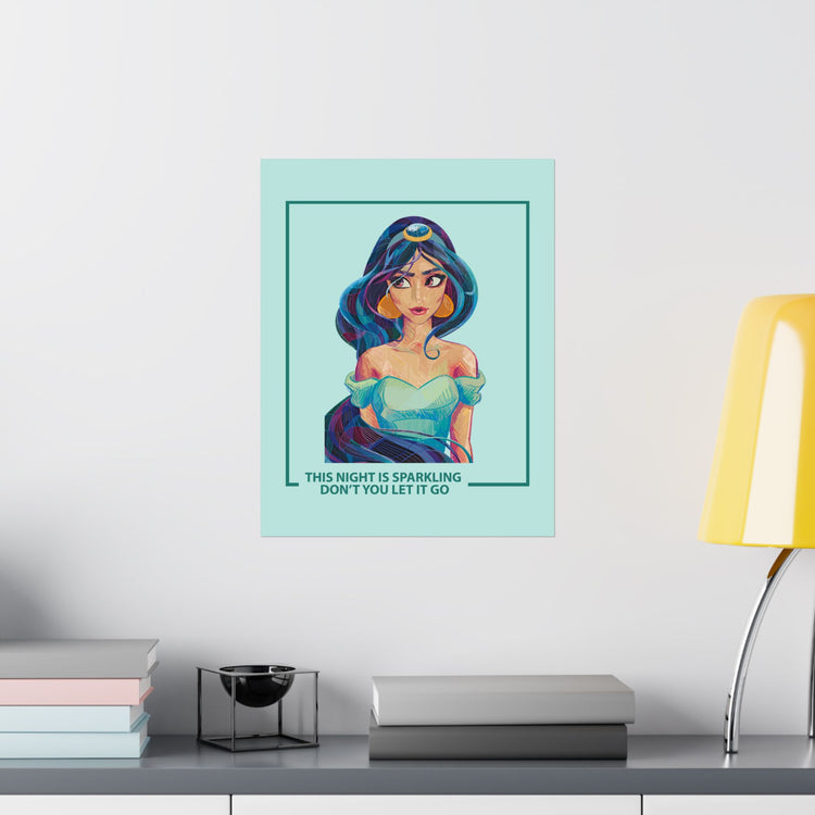 The Night Is Sparkling Poster - Fandom-Made