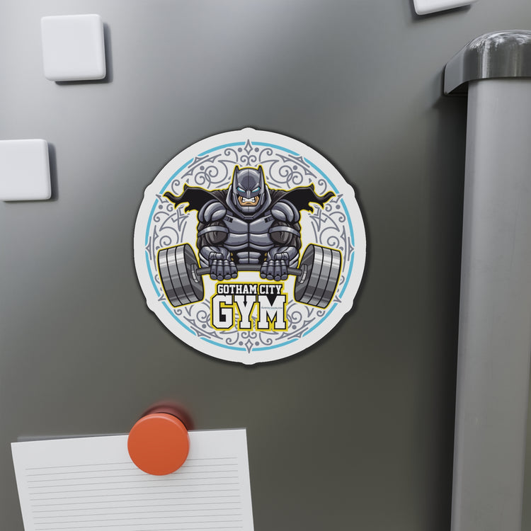 Gotham City Gym Die-Cut Magnet - Fandom-Made