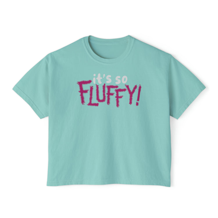 It's So Fluffy Women's Boxy Tee - Fandom-Made