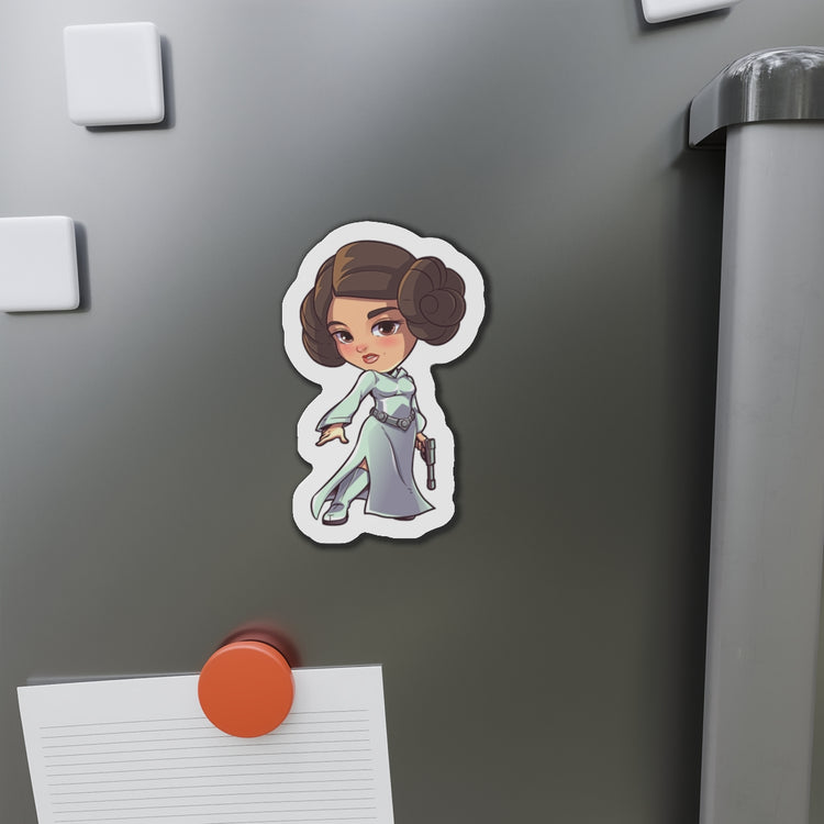 Princess Leia Die-Cut Magnet - Fandom-Made