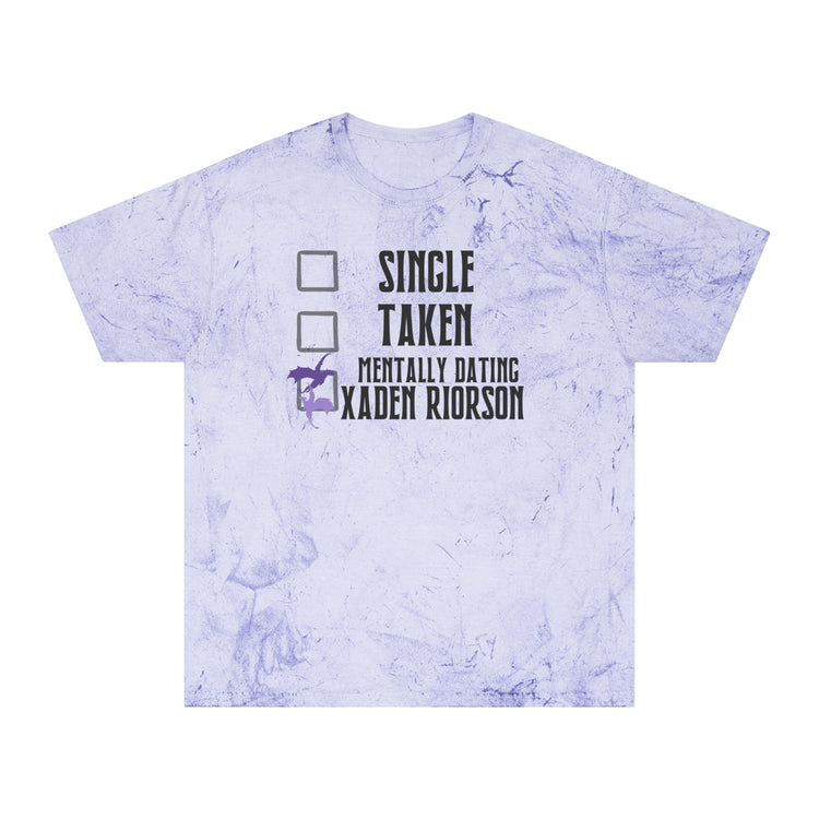 Mentally Dating Xaden Riorson Color Blast T-Shirt - Fandom-Made