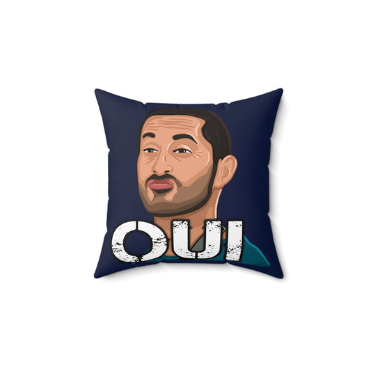 Frenchie Square Pillow - Fandom-Made