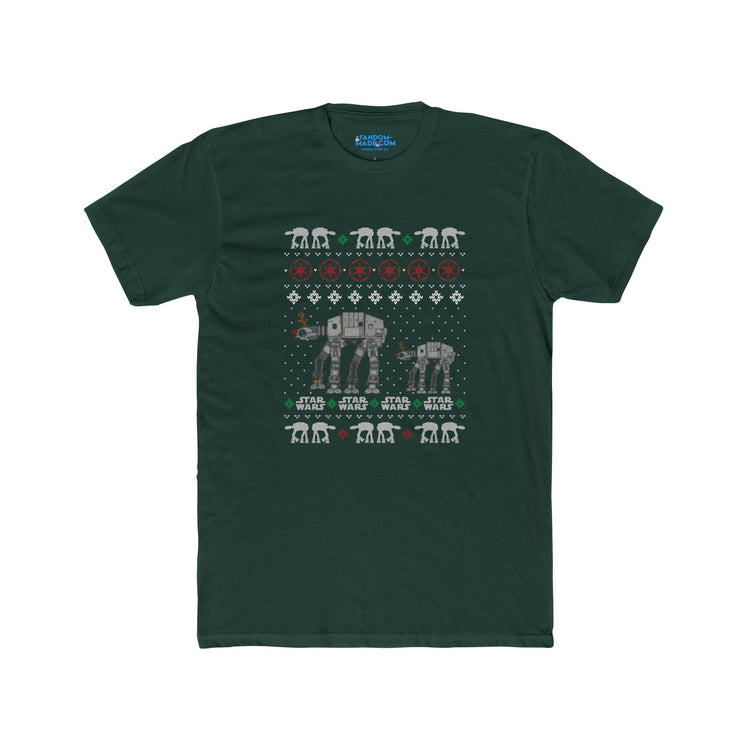Ata Boy Ugly Christmas Men’s Fitted T-Shirts
