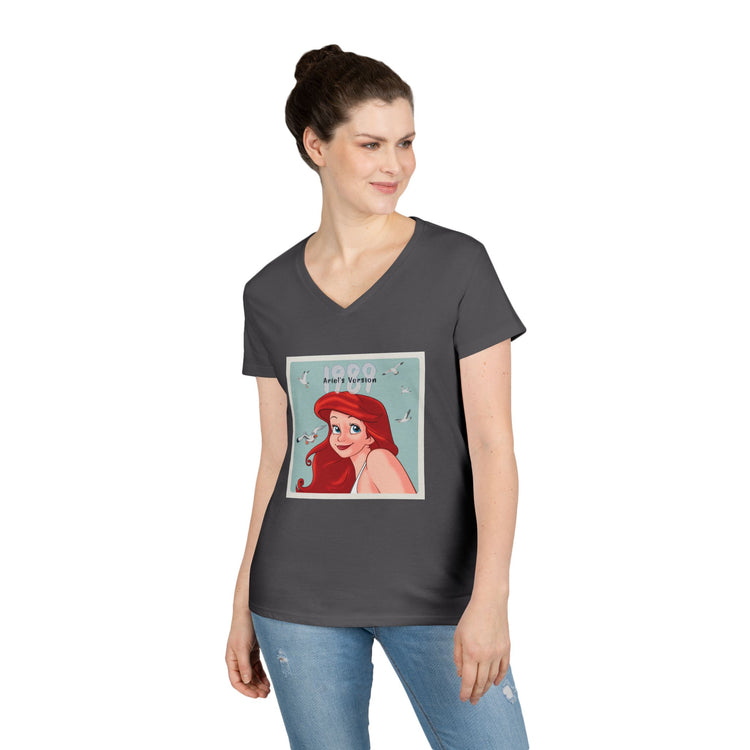 Ariel's Version V-Neck Tee - Fandom-Made