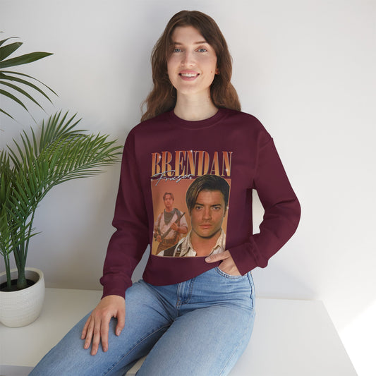 Brendan Fraser The Mummy Unisex Sweatshirt - Fandom-Made