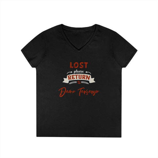 Lost Return To... Daemon Targaryen V-Neck Tee - Fandom-Made