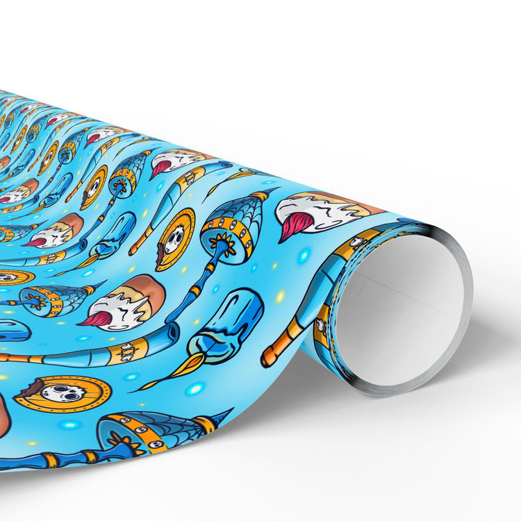 Hanukkah Wrapping Paper - Fandom-Made