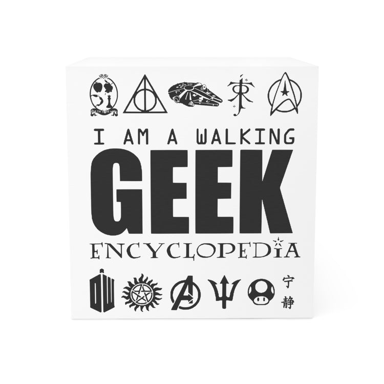 Geekdom Encyclopedia Note Cube - Fandom-Made
