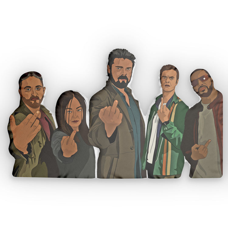 The Boys-Shaped Pillow - Fandom-Made