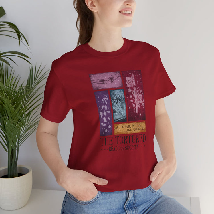 The Tortured Readers Society Unisex T-Shirt - Fandom-Made