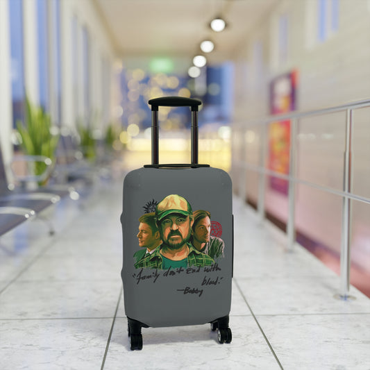 Family Don't End With Blood Luggage Cover - Fandom-Made