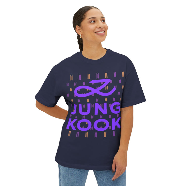 Jung Kook Unisex Oversized Boxy Tee