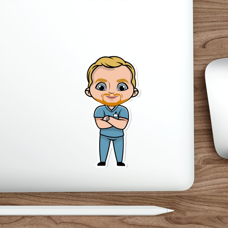 Owen Hunt Die-Cut Sticker
