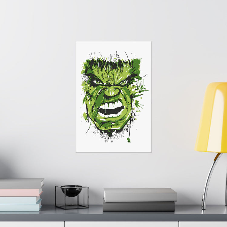 Hulk Face Poster