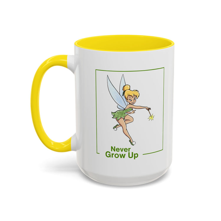 Never Grow Up Mug - Fandom-Made