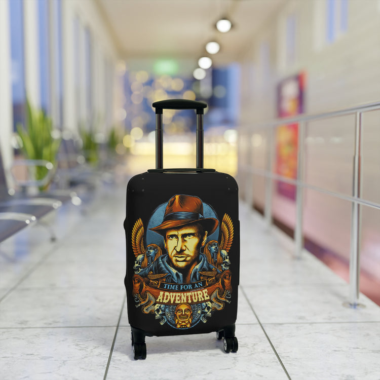 Time For An Adventure Luggage Cover - Fandom-Made