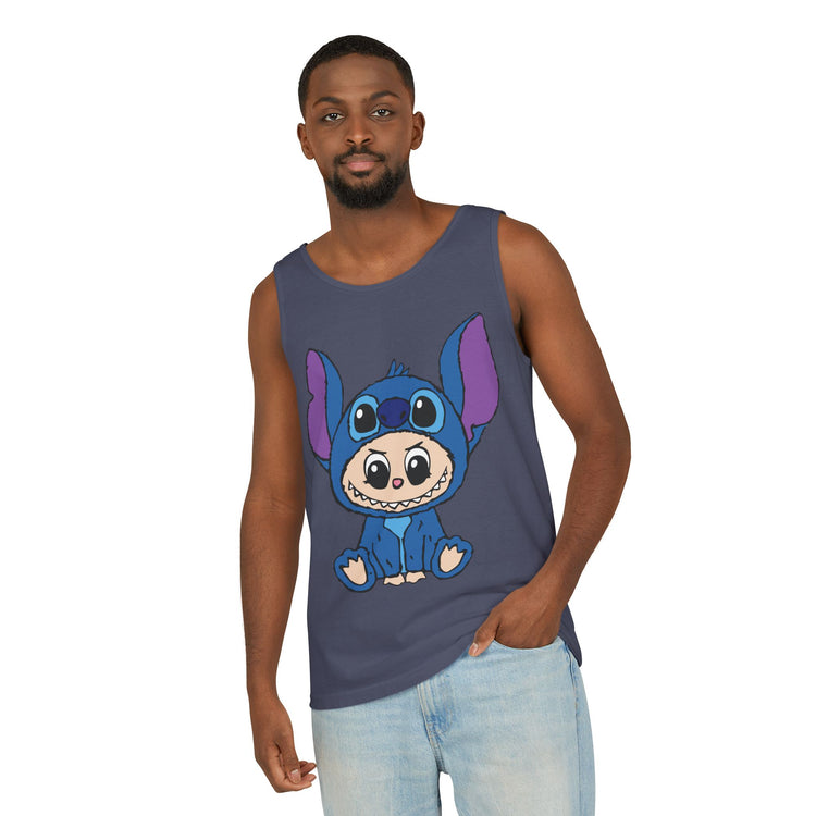 Bubu Stitch Tank Top - Fandom-Made