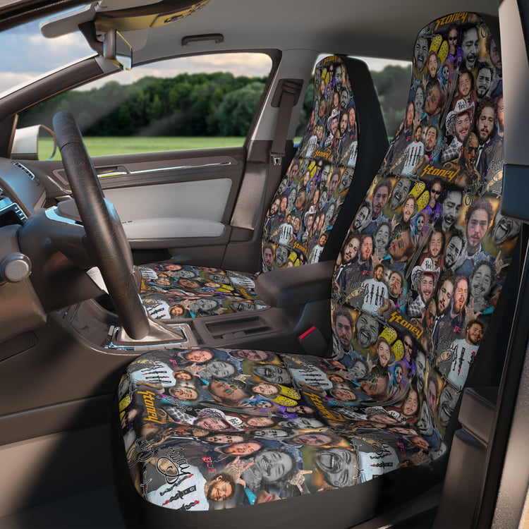 Post Malone All-Over Print Car Seat Covers - Fandom-Made