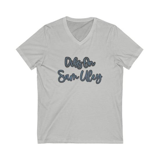 Dibs On Sam Uley V-Neck Tee - Fandom-Made
