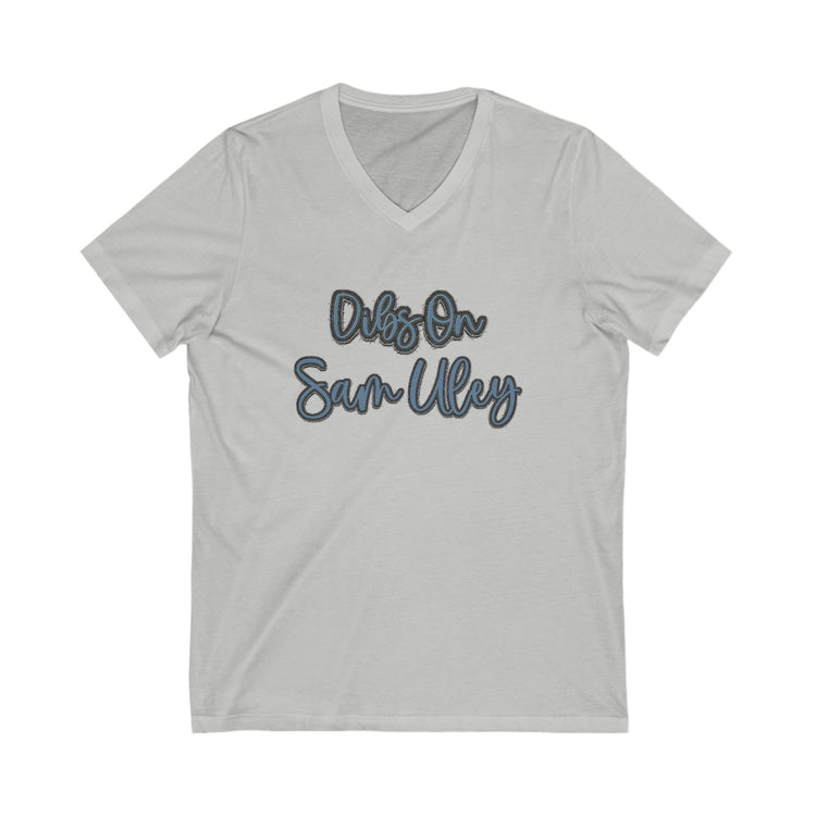 Dibs On Sam Uley V-Neck Tee - Fandom-Made