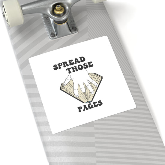 Spread Those Pages Smutty Edition Square Stickers - Fandom-Made
