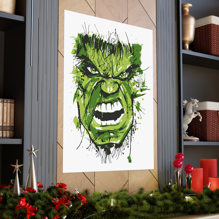 Hulk Face Poster