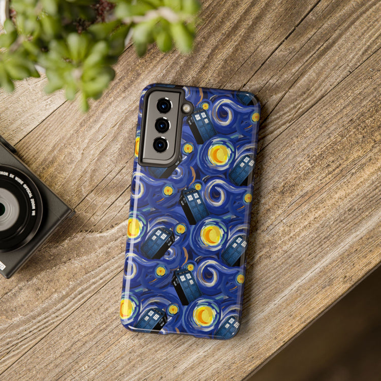 Tardis Night Phone Case - Fandom-Made