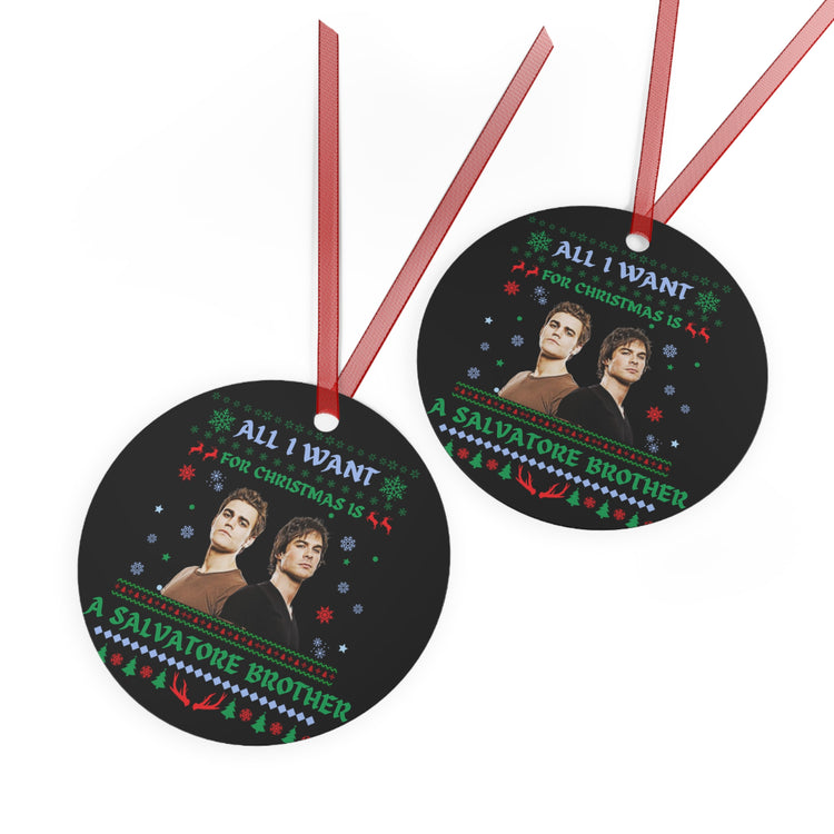 All I Want For Christmas Is a Salvatore Brother Ornament - Fandom-Made