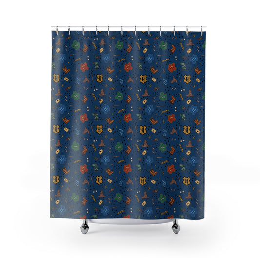 Hogwarts Ravenclaw House Shower Curtain - Fandom-Made