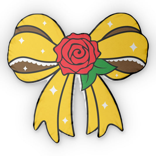Belle Bow-Shaped Pillow - Fandom-Made