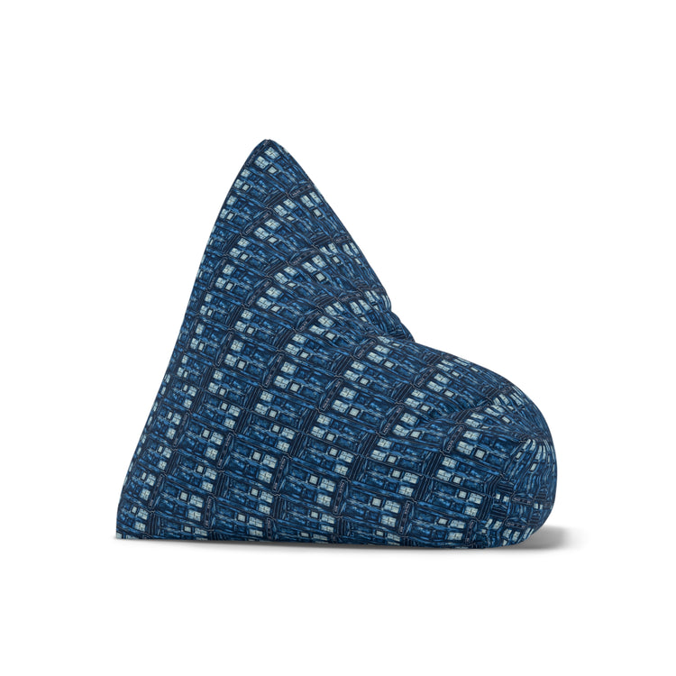 Tardis All-Over-Print Bean Bag Chair Cover - Fandom-Made