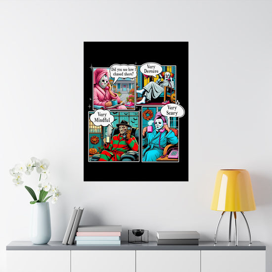 Very Demure Very Mindful Very Scary Poster - Fandom-Made