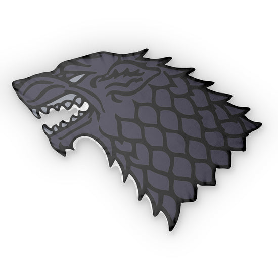Stark Direwolf-Shaped Pillow - Fandom-Made