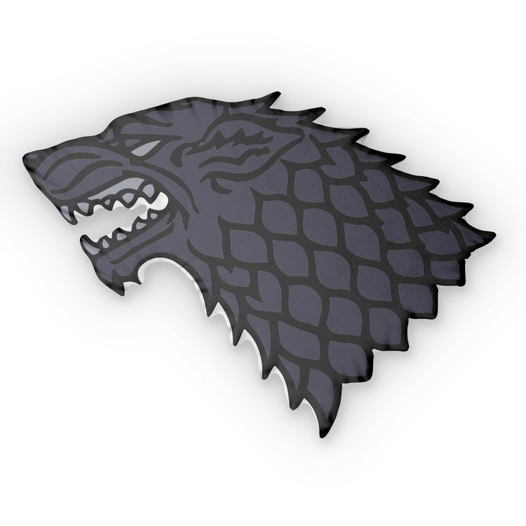 Stark Direwolf-Shaped Pillow - Fandom-Made