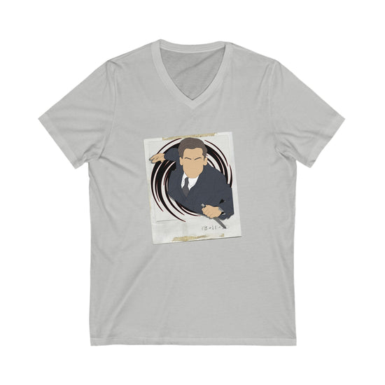 Number Five V-Neck Tee - Fandom-Made