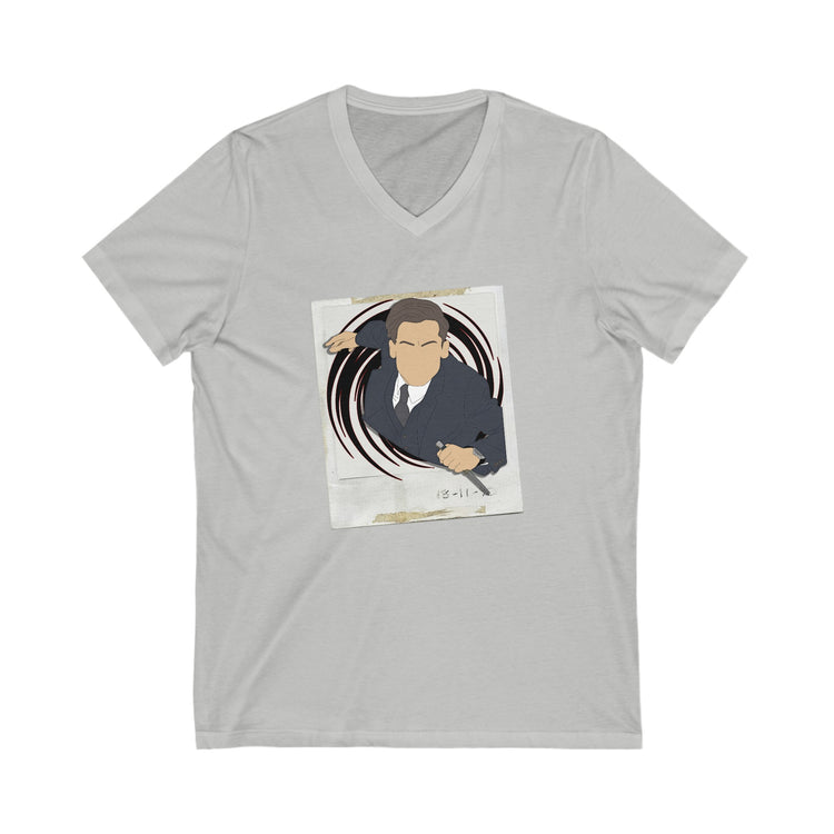 Number Five V-Neck Tee - Fandom-Made